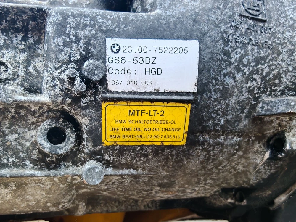 Cutie de viteze BMW E61  530D 2004 manuală 