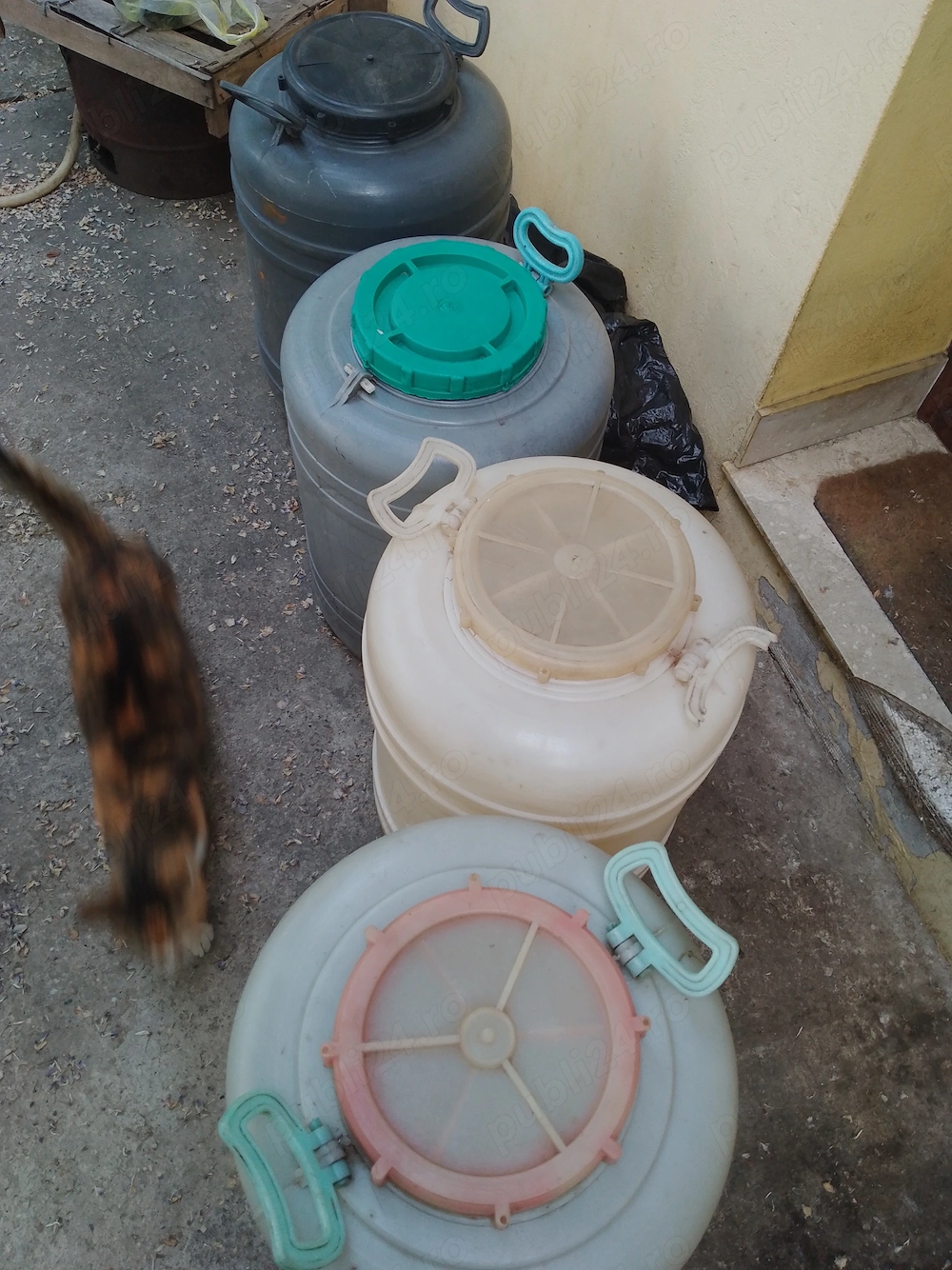 Butoi plastic 60 litri 