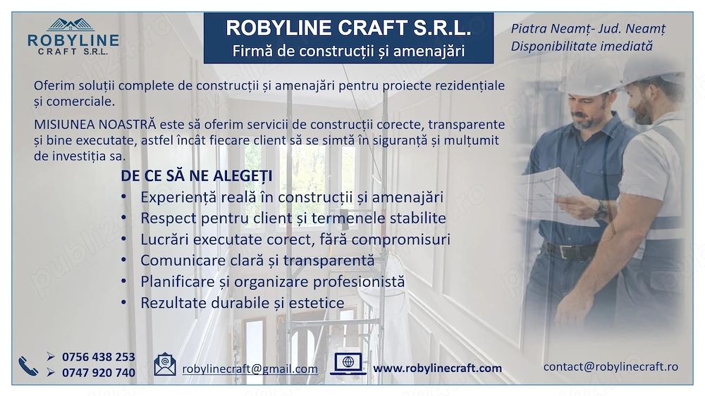 Construcții și amenajări