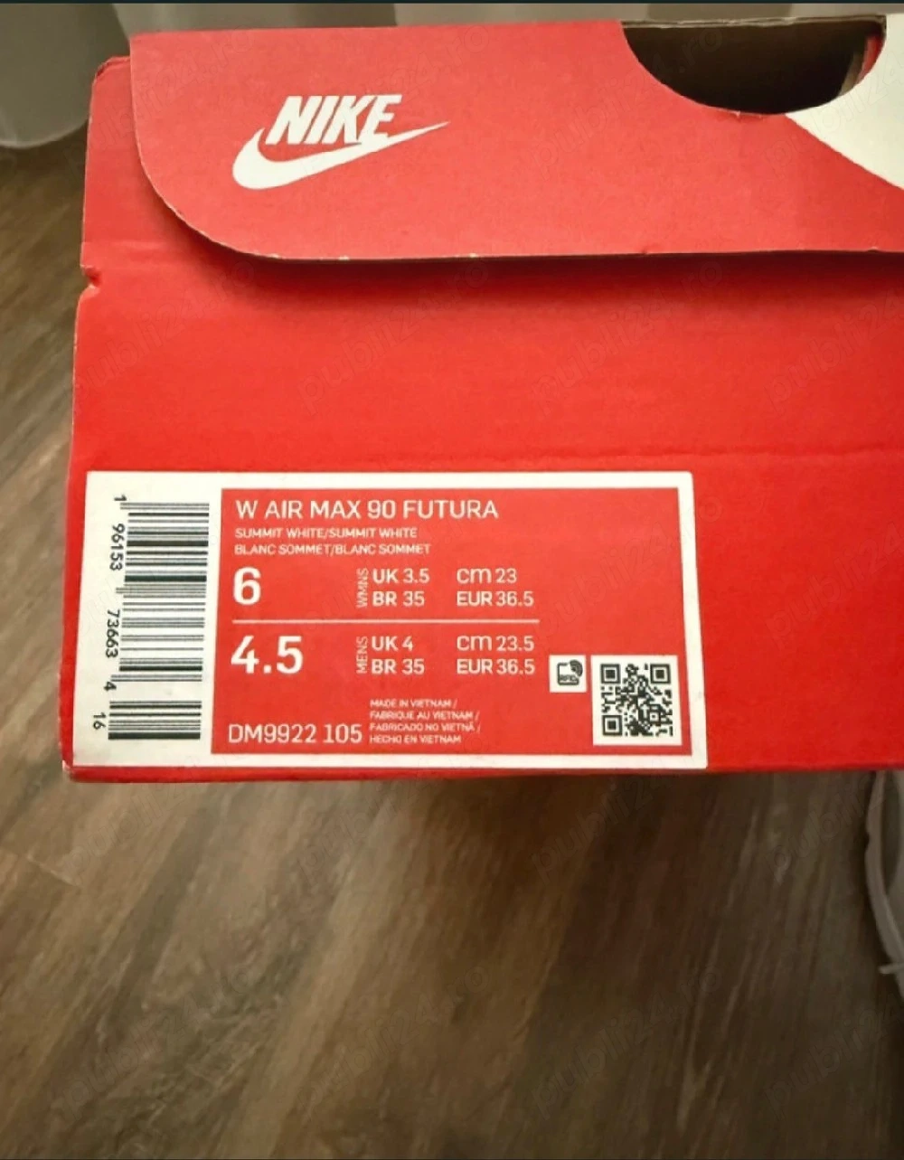 Nike Air Max Futura noi, originali, 36