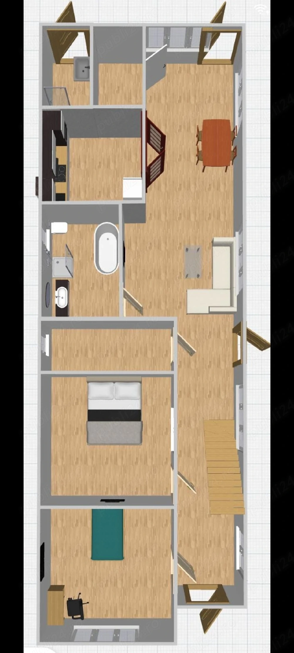 Casa de vanzare cu teren 3200 mp