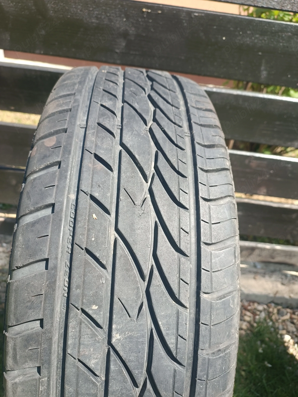 Vând jante KBA 16" prindere 5x108 Ford Mazda cu cauciucuri Cooper Zeon XST 235 70 r16