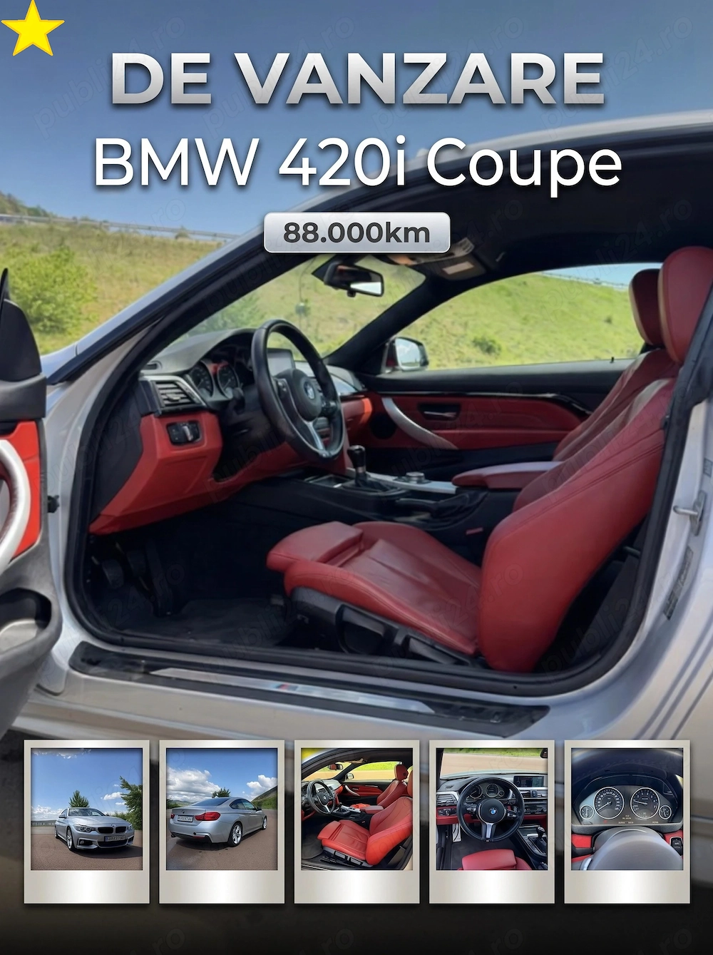 Vând BMW Seria 4 coupe