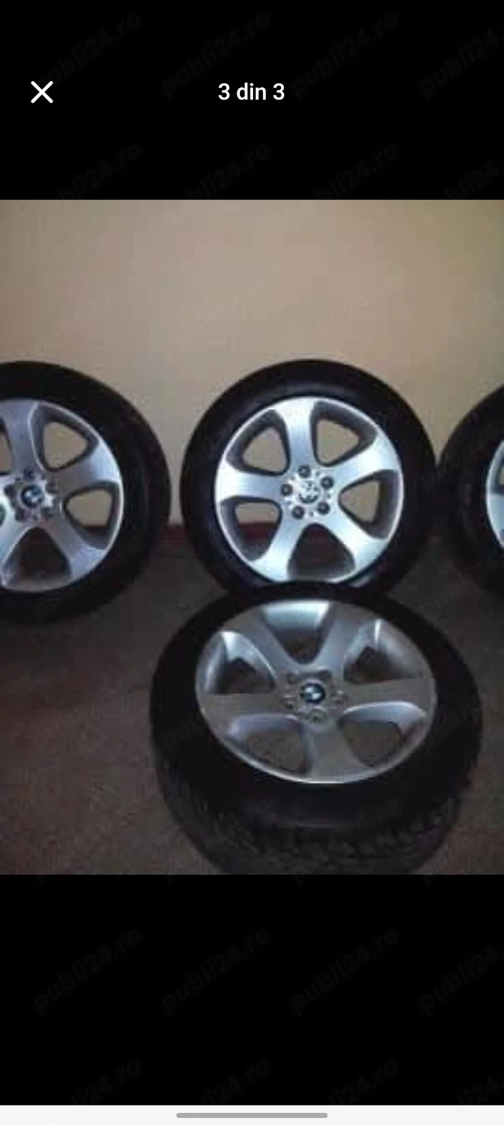 Jante bmw 19 inchi cu anvelope in v 