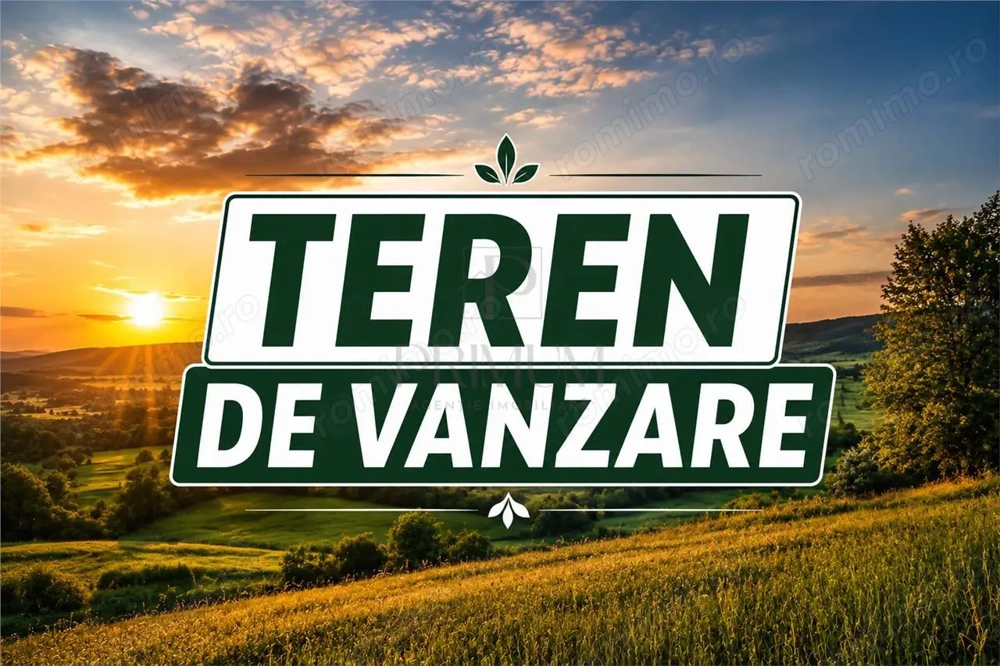 Teren- Giroc- zona linistita, dar centrala- front stradal generos de 31 ml