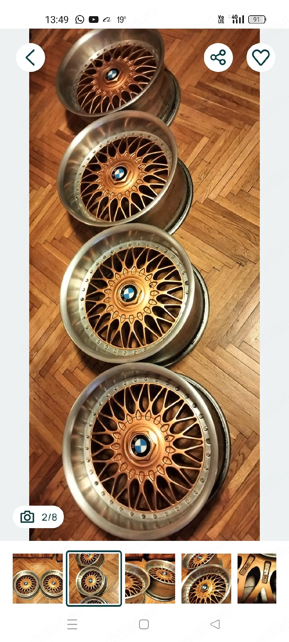 Jenti2 BBS pentru BMW E39 pisicuta