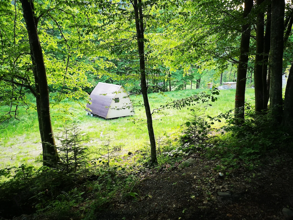Teren la munte, Tarcau- Piatra Neamt, teren cu o căbănuță