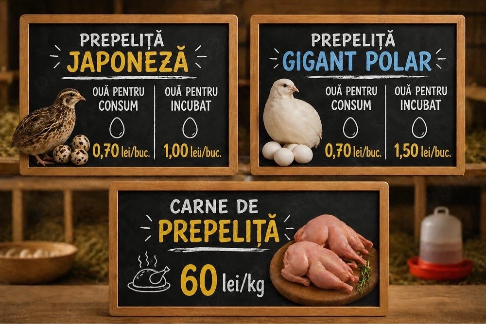 Vând oua de prepeltia si carne de prepelita 