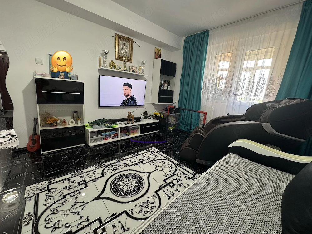 Vând Apartament 3 Camere Ultra Central, Utilat Mobilat    
