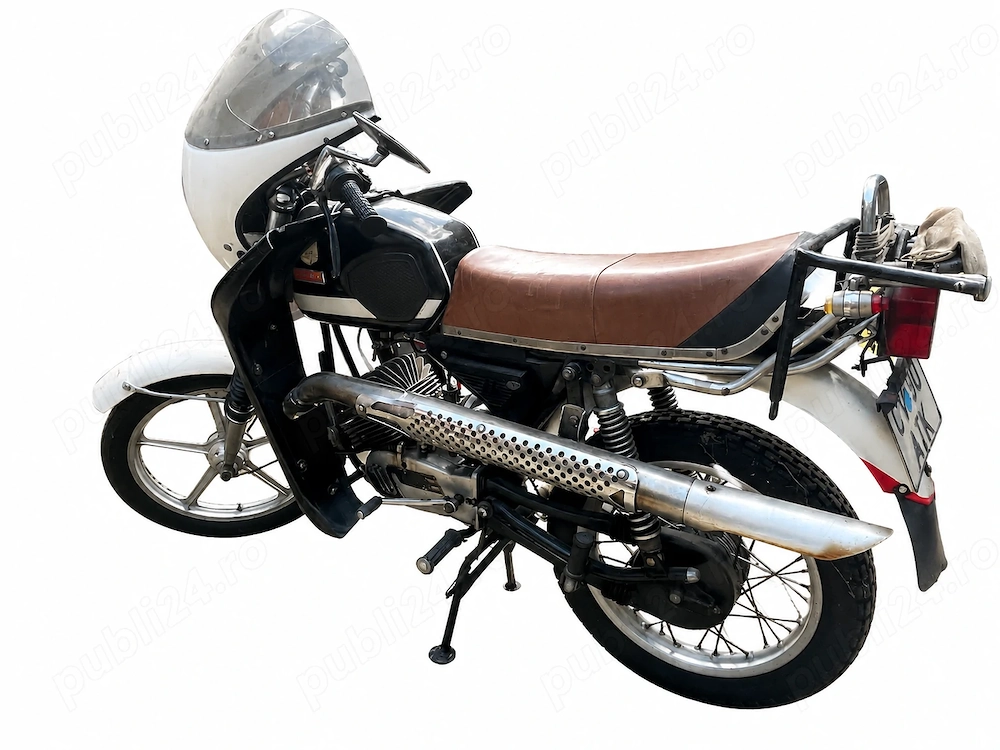 De vânzare motocicletă vintage Mobra Hoinar an fabricație 1984, motor pe benzină de 50 cm . 