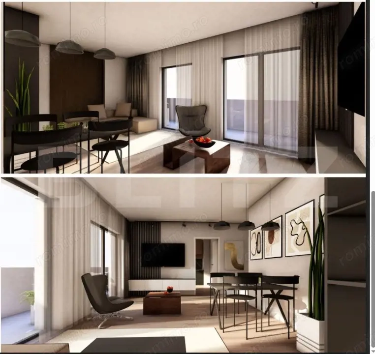 Studio 53.27 mp într-un ansamblu cu 0% Comision la Achiziție
