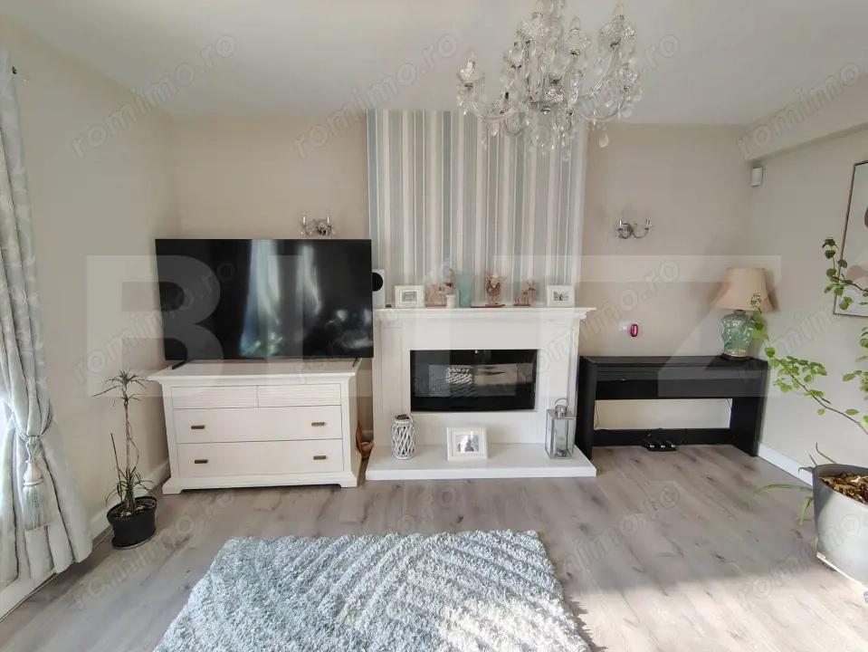 Casă individuală la cheie 5 camere, 170 mp, teren 633 mp, în Corușu