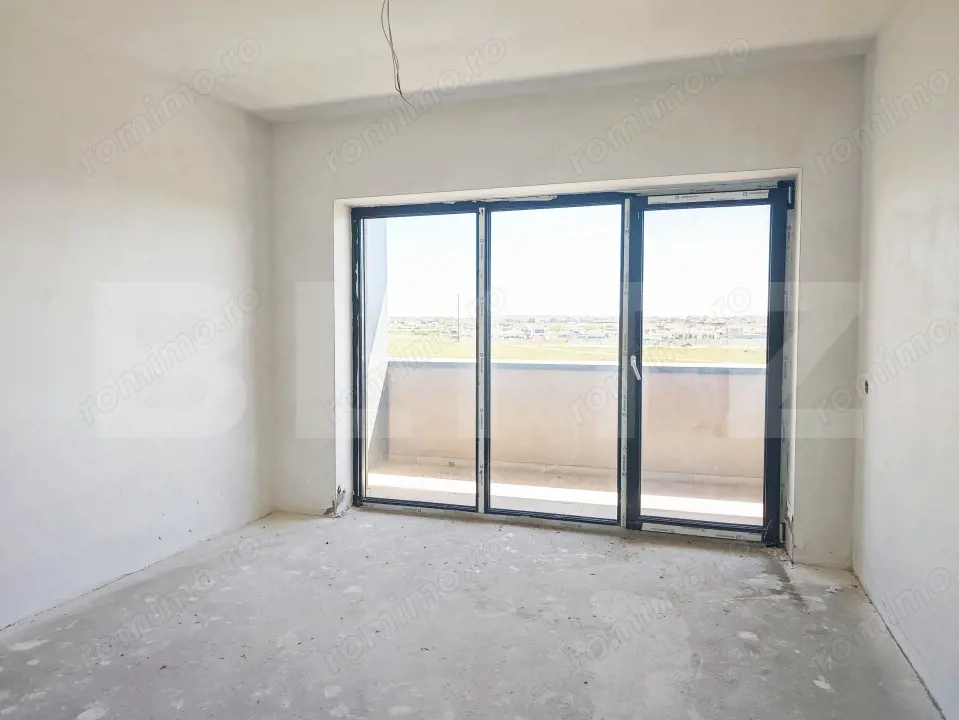 Apartament nou modern, 2 camere, centrala pe gaz 