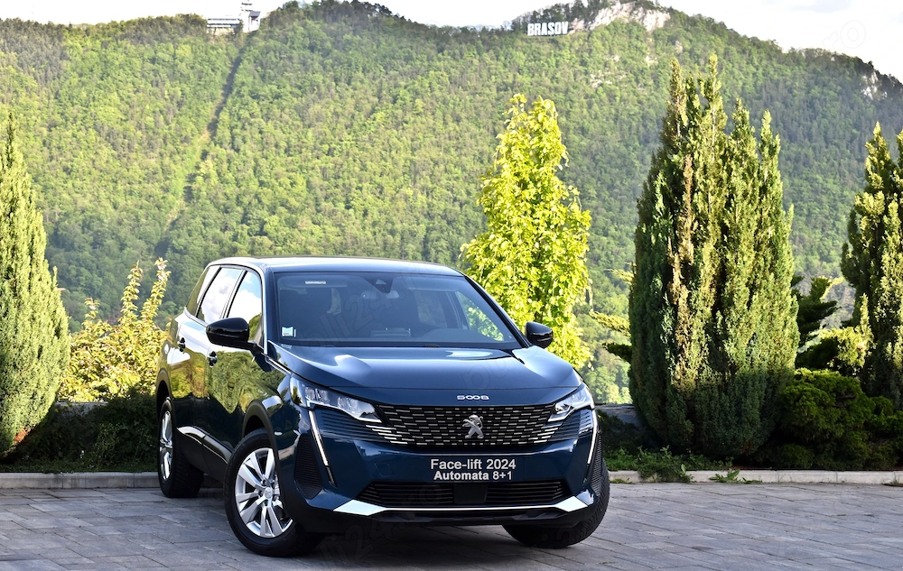 Peugeot 5008 Face-Lift Model 2024 7 LOCURI  CUTIE AUTOMATA modelul NOU! - 8 trepte Camera marsarier 