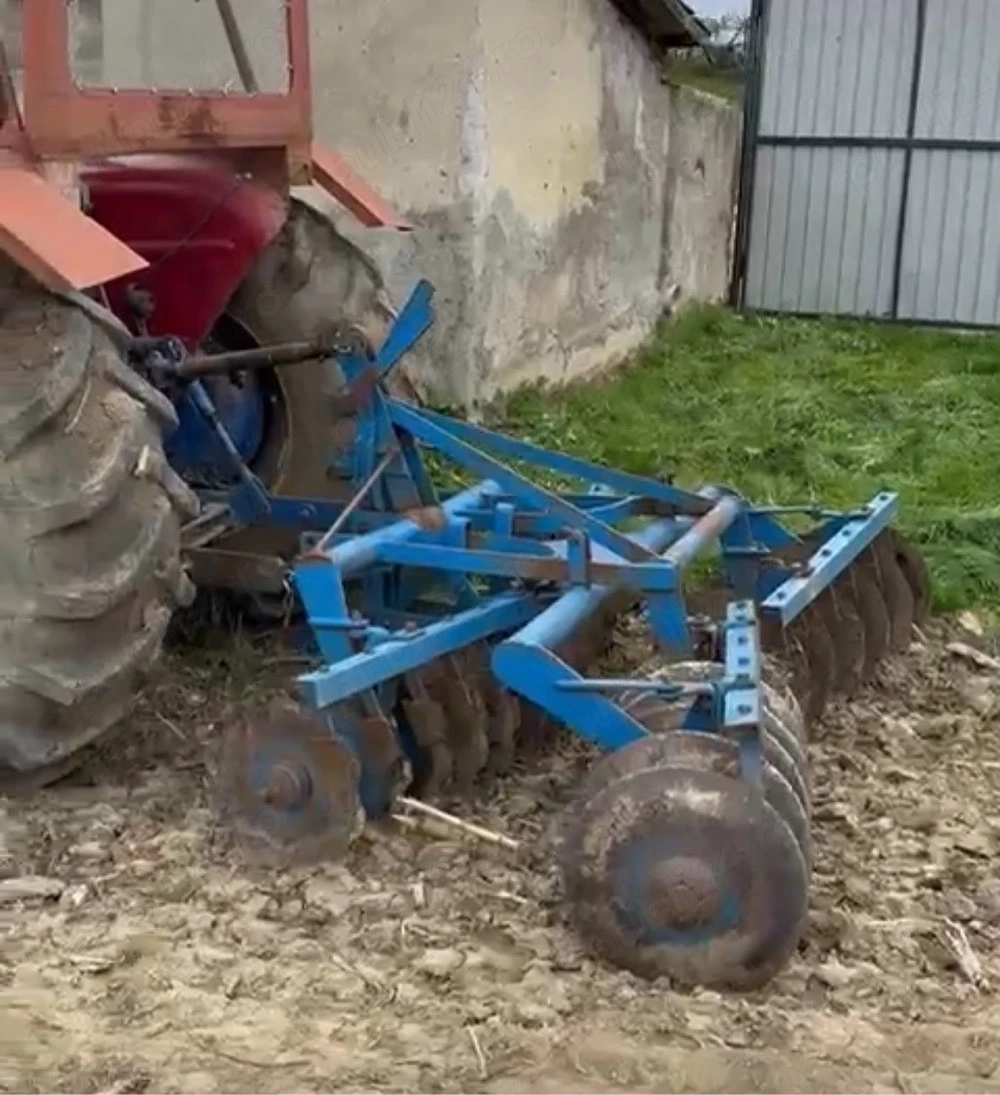 Disc agricol 24 de talere 2.2 m latime de lucru - stare excelenta