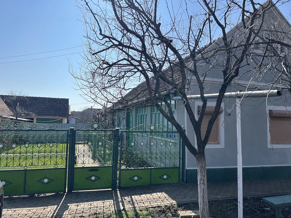 Casă cu teren generos, două construcții, utilități și strada asfaltata