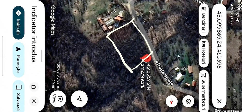 teren casa de vacanta  