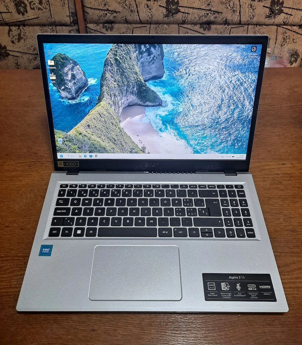 Vand laptop Acer Aspire A 315--Intel N100--SSD 120 GB -- 4GB RAM DDR4