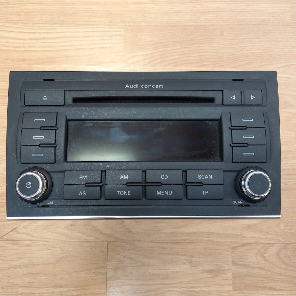 Audi Concert EU B7 Radio 8E0035186AK BVX   Original OEM   Deblocat   De Vanzare