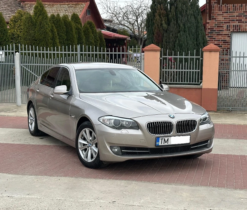 Bmw f10 520i 2.0 benzina an 2012 automata unic proprietar fiscal pe loc