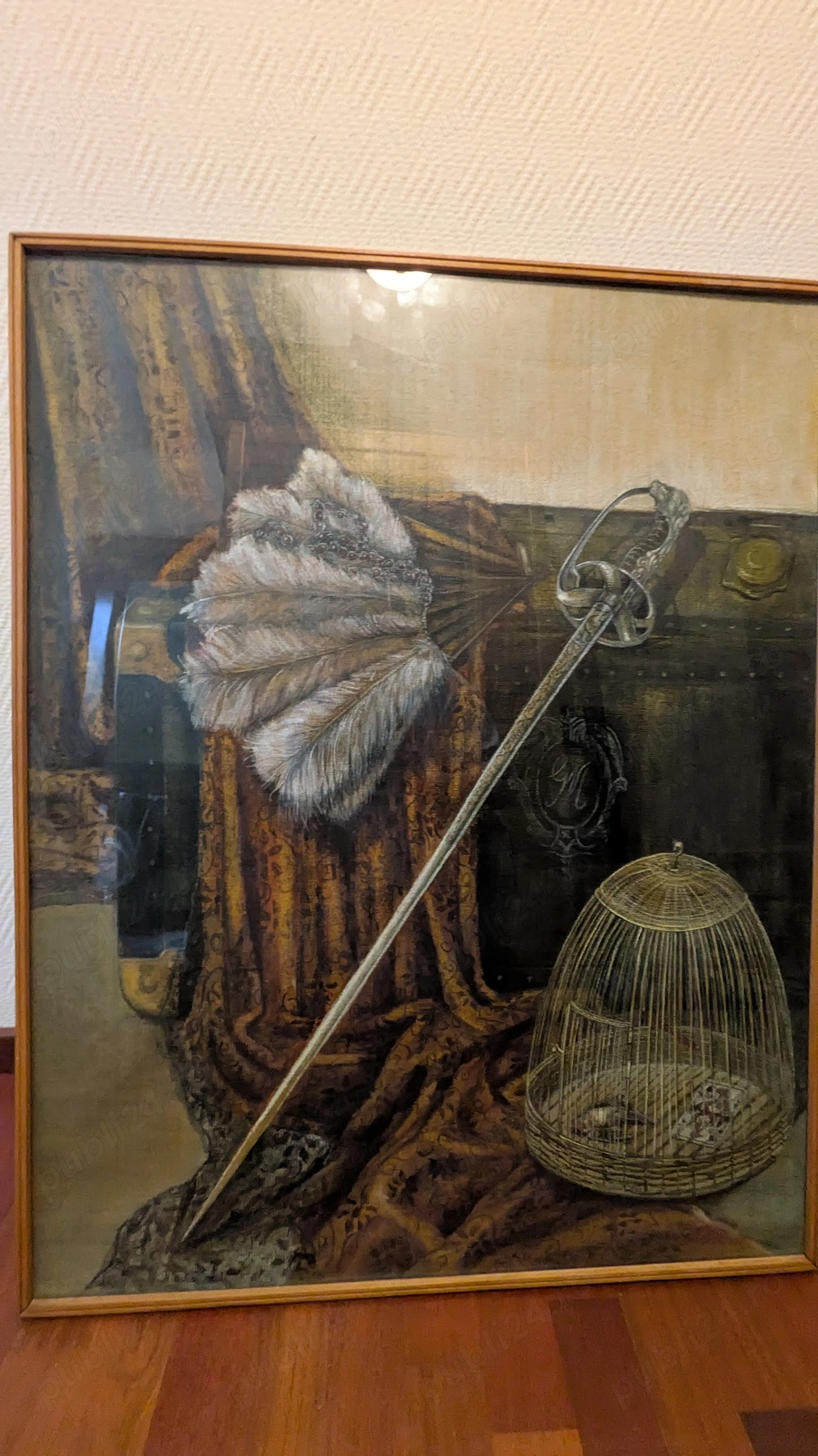 Pictura canvas, "Colivia" de Georgeta Medinski,  96 73 cm. 1992