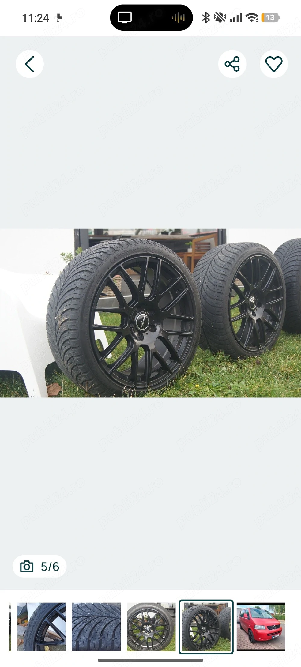 Schimb cu R17/Vând roti 5x120 R20
