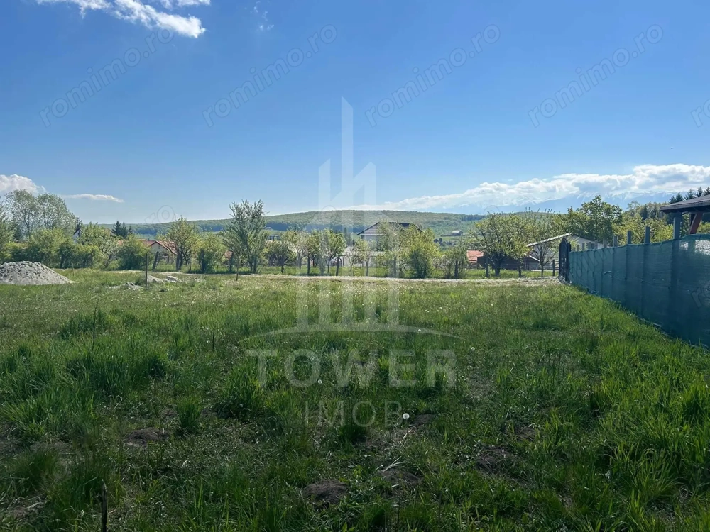 TEREN 600 MP | VEDERE PANORAMICĂ | LA MARGINEA PĂDURII | Tocile, SIBIU