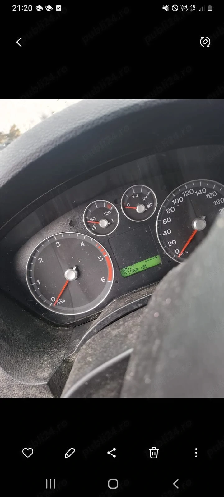 vand motor ford focus 2 sau cmax 1.6 diesel perfect functional 