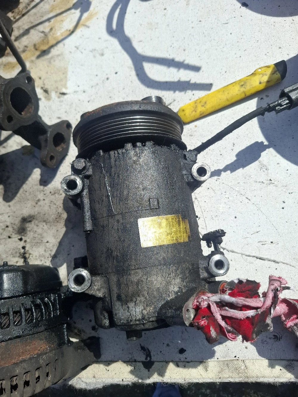 vand compresor clima ford focus 2 motor 1.6 diesel perfect functional 