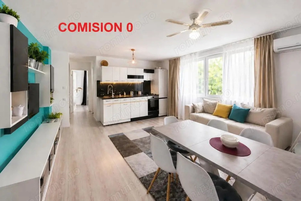Comision 0! Apartament 2 camere, 50 mp | Florești, str. Stejarului