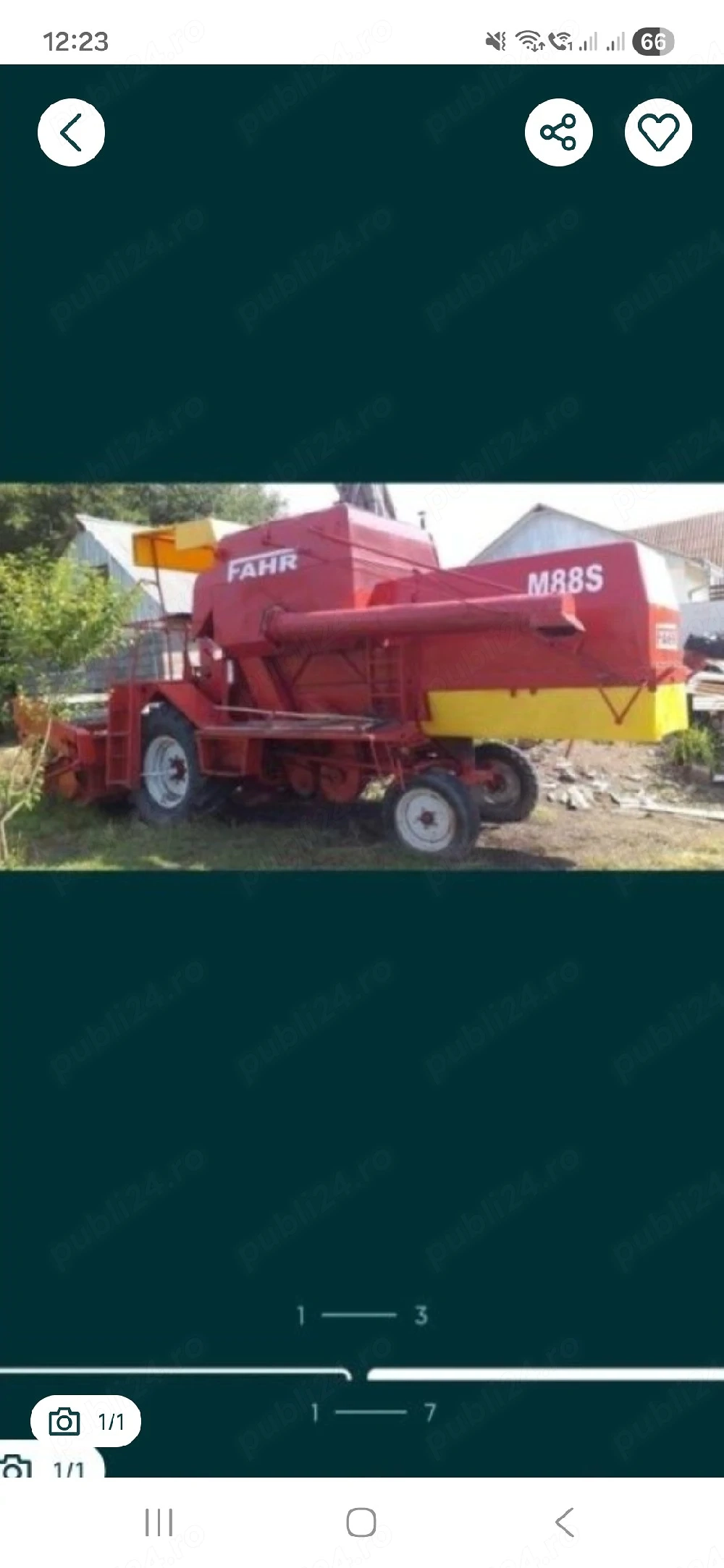 Piese combina deutz fahr 