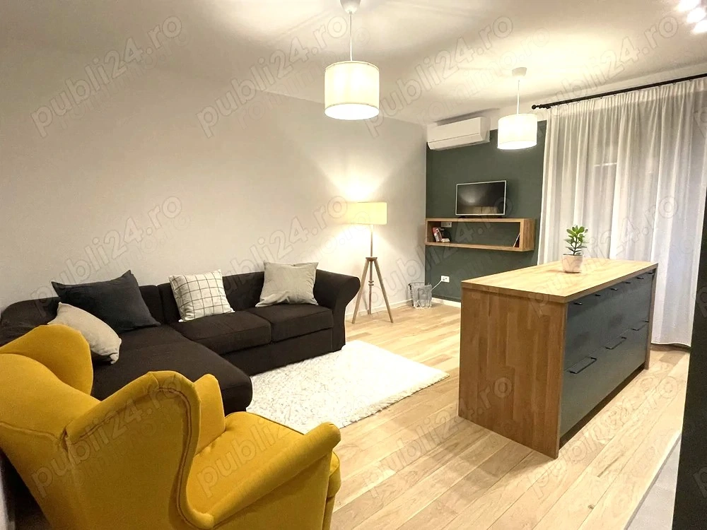 2 cam mobilat si utilat etaj intermediar Monarch Residence 