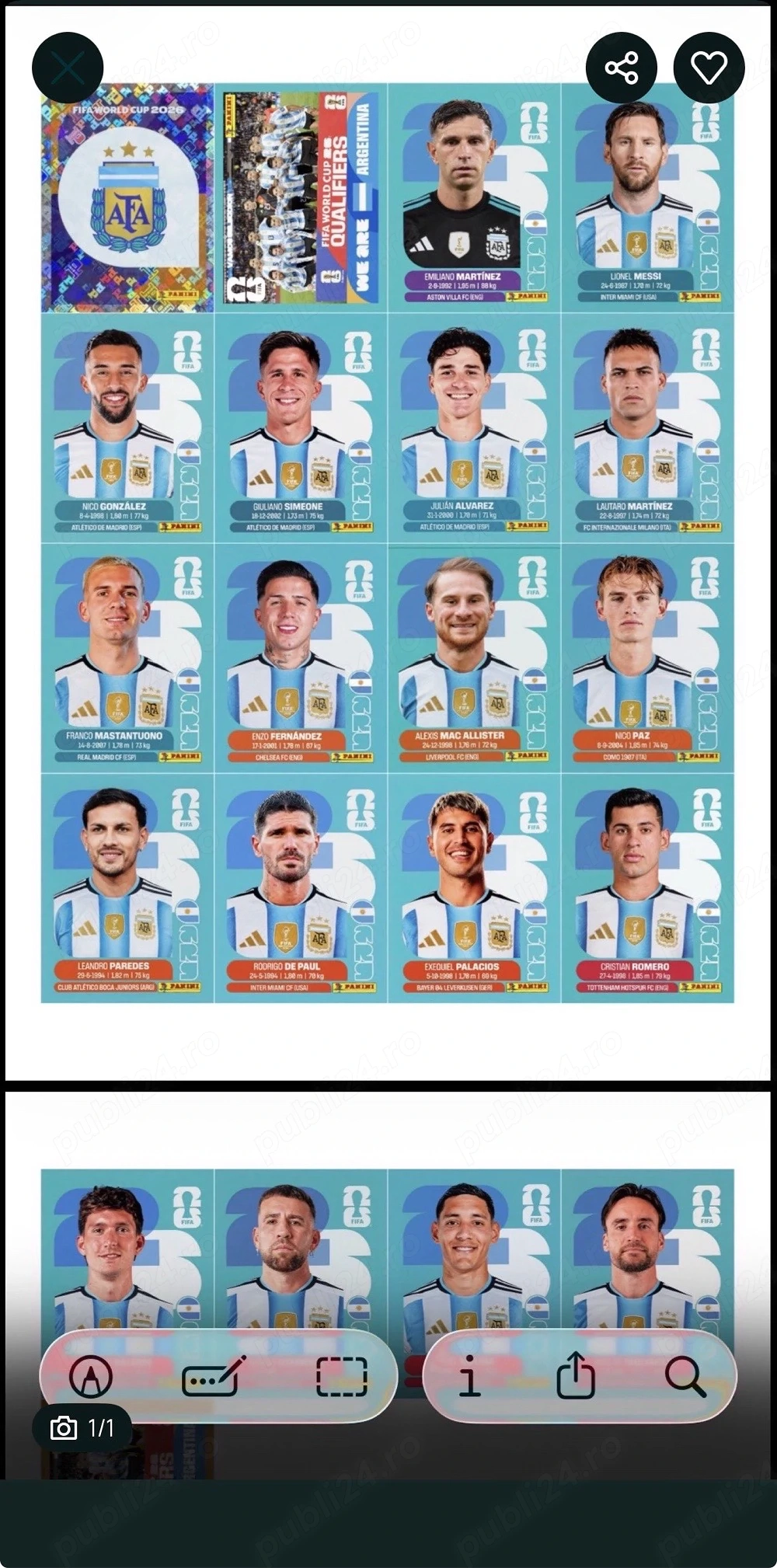 vand pdf stickere panini cupa mondiala 2026
