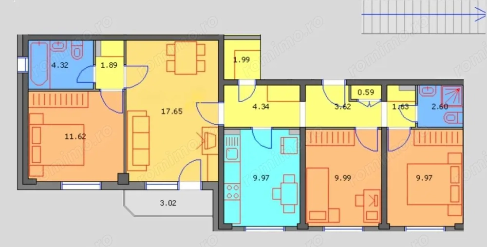 Brancoveanu - Oltenitei - bloc 1983 - nerenovat, comision 0