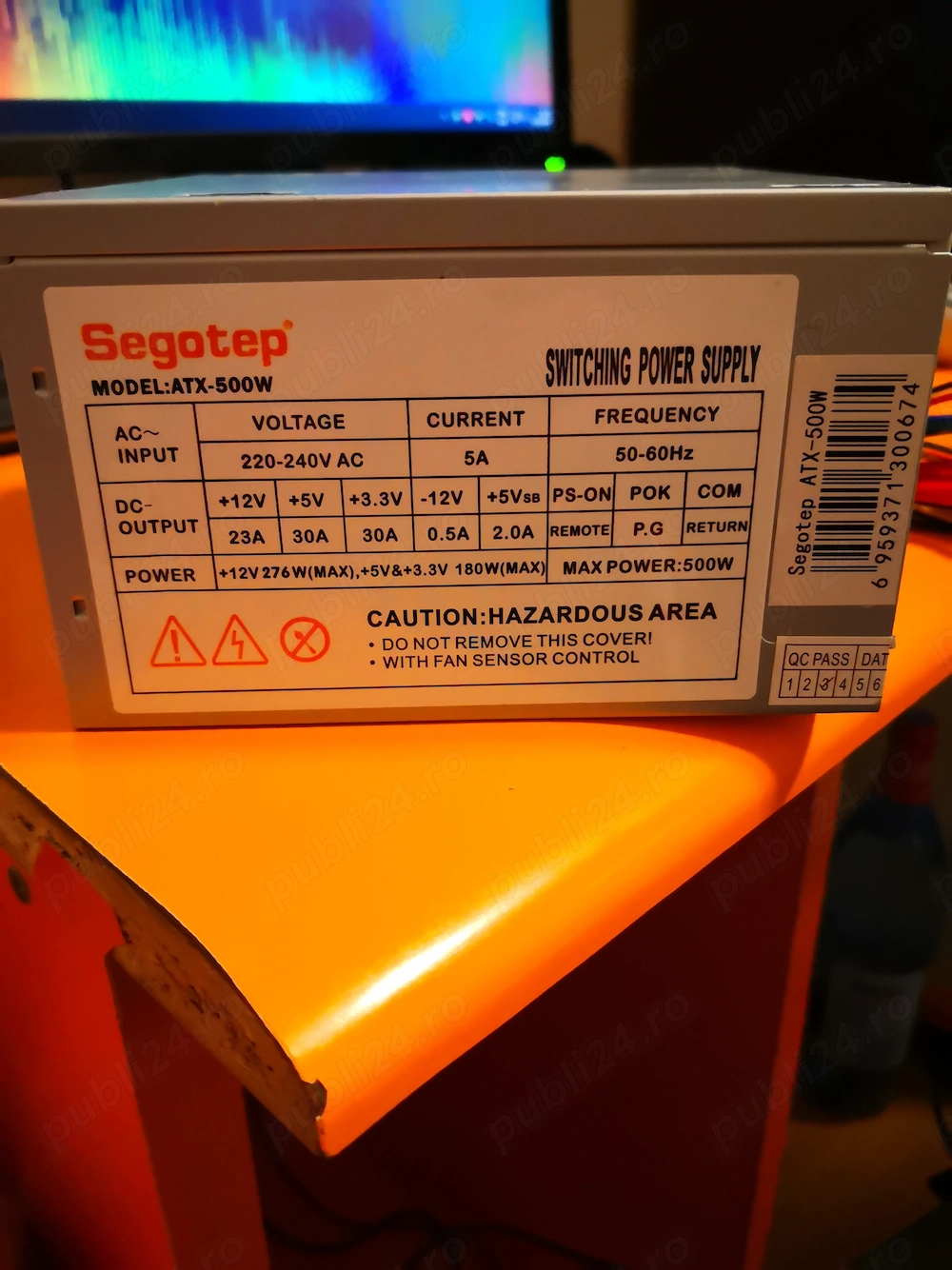 Sursa PC Segotep 500W