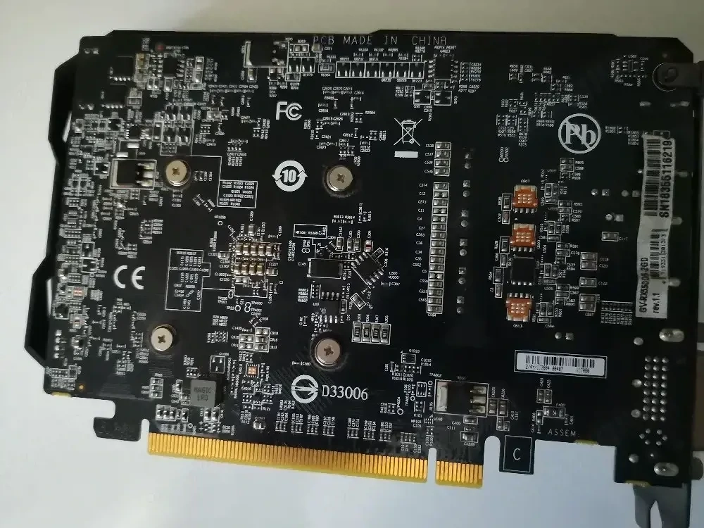Placa video Gigabyte RX550 2GB