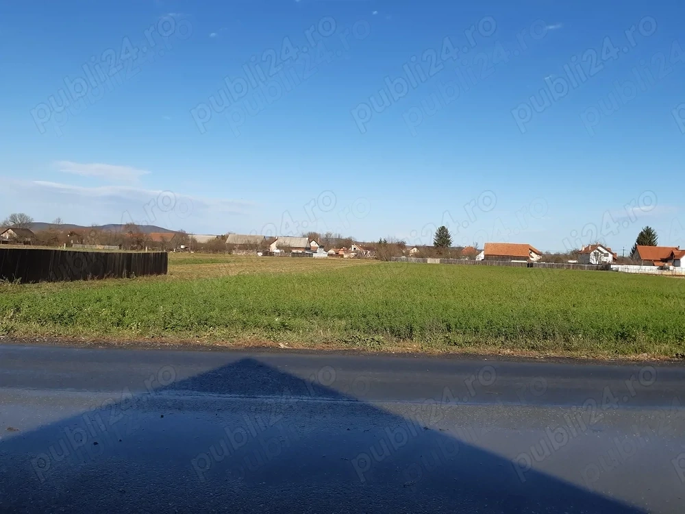Teren intravilan,construibil, toate utilitatile la drum asfaltat central, Lunca Calnicului