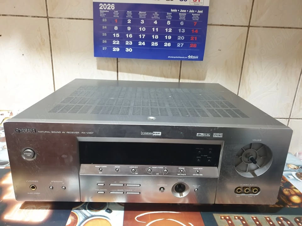 Amplificator Audio Yamaha RX-V457 Statie Audio DEFECTA
