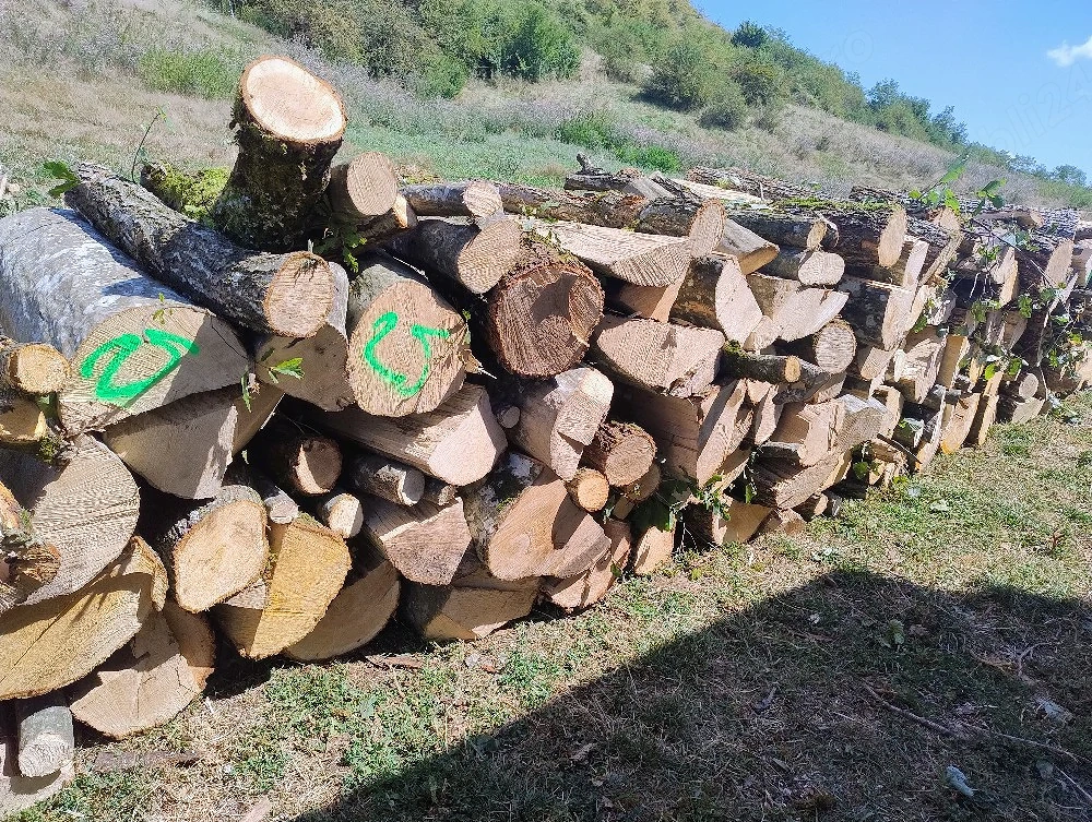 Vand lemne de foc esenta tare carpen cu stejar transport la domiciliu 