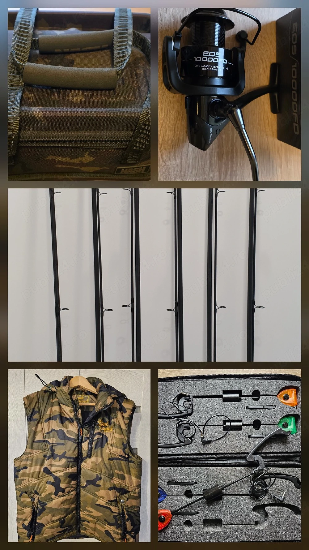 Lansete Black Widow   set 4 swingere   geanta Nash     mulineta Fox  vesta Prologic