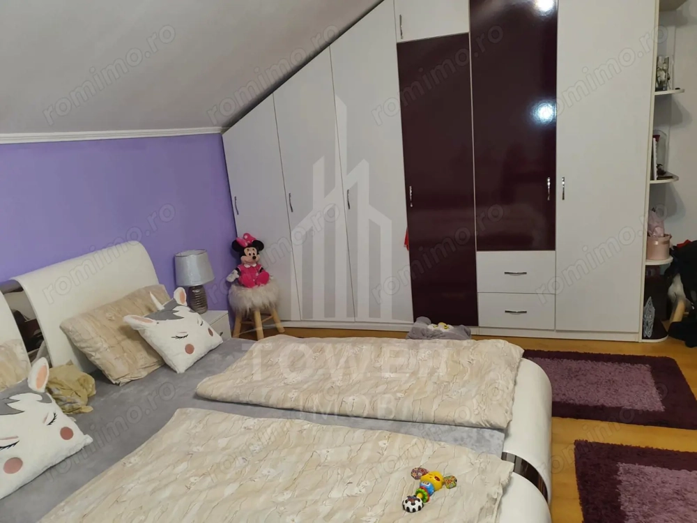 Apartament spațios 3 camere, 99 mp, mobilat și utilat, cu pod – etaj 2