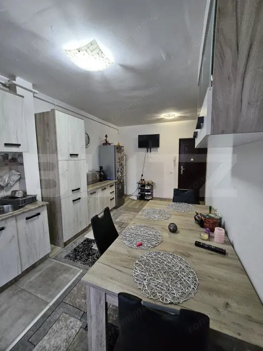 Apartament 2 camere, bucătărie separată + dormitor – 32 mp + balcon 6 mp