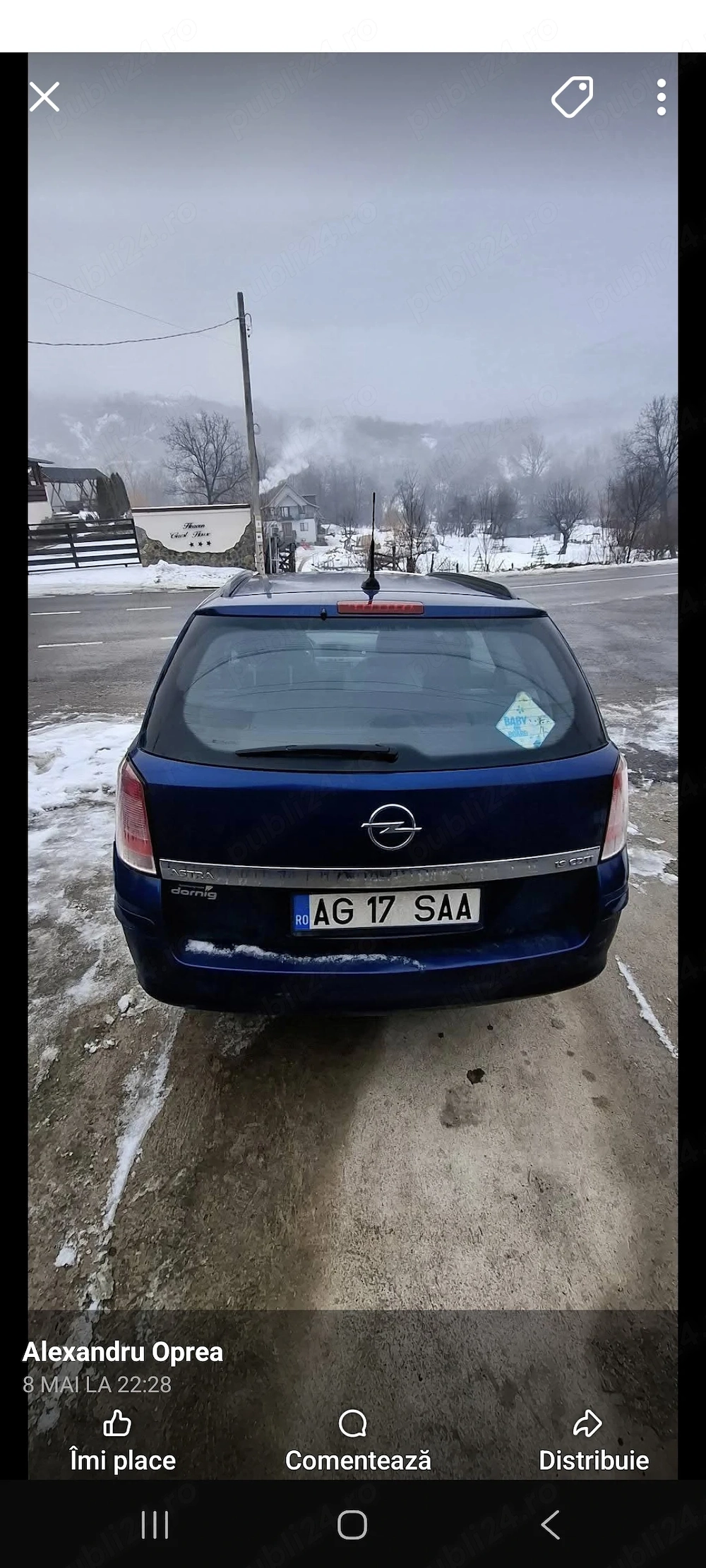 Opel astra h 