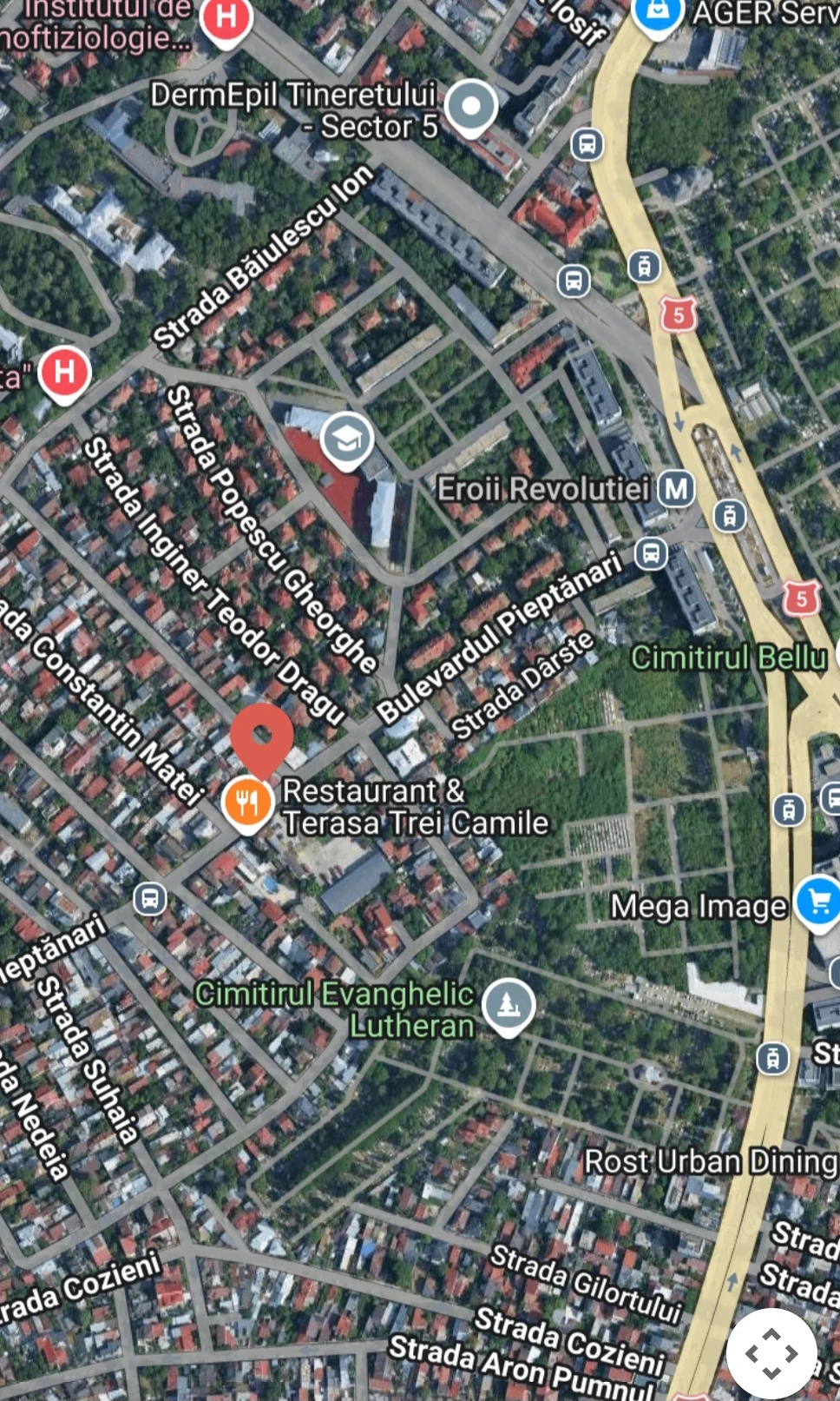 Eroii Revoluției metrou,Bld Pieptanari, teren 200mp+casa 80mp D 16ml 185.000euro