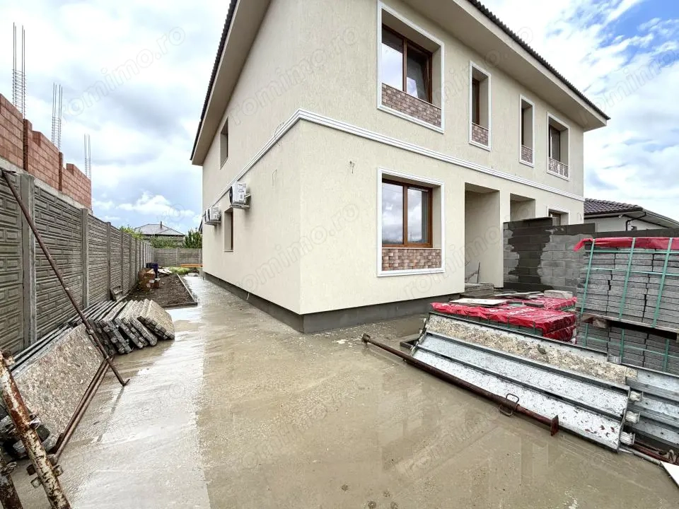 Duplex modern, 4 camere, 124 mp utili, 303 mp teren - Ghiroda