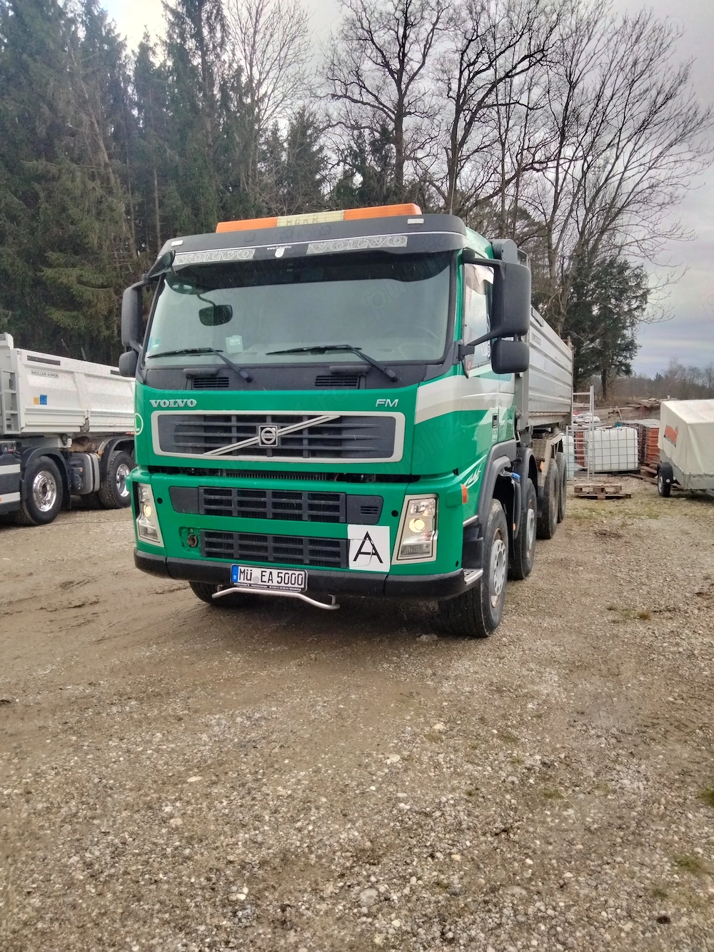Angajez șofer 8x4 Trakker Motru 