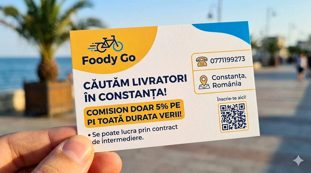 Livratori Bolt Food comision 5%