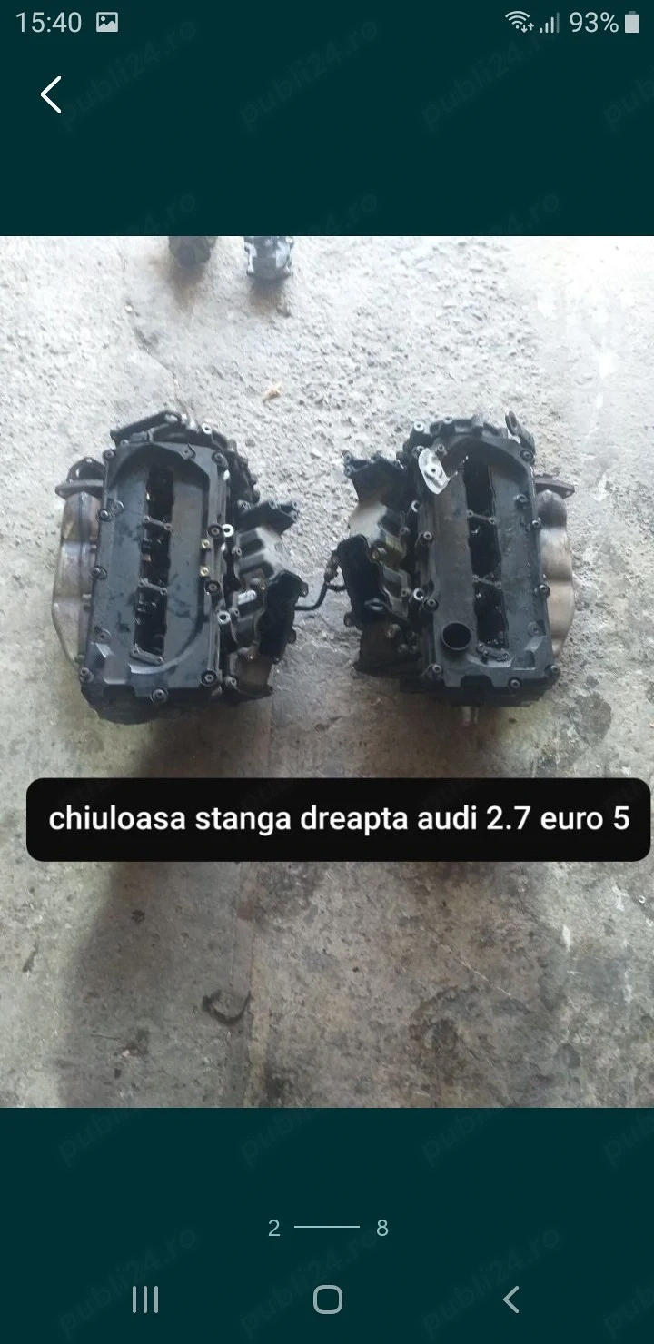 chiuloasa completă Audi A5 8t A4 b8 2.7 cgk cgka 
