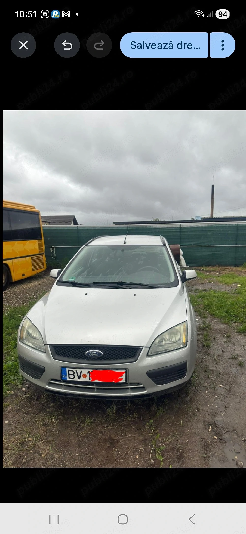 vânzare ford focus 1,6tdci 2007
