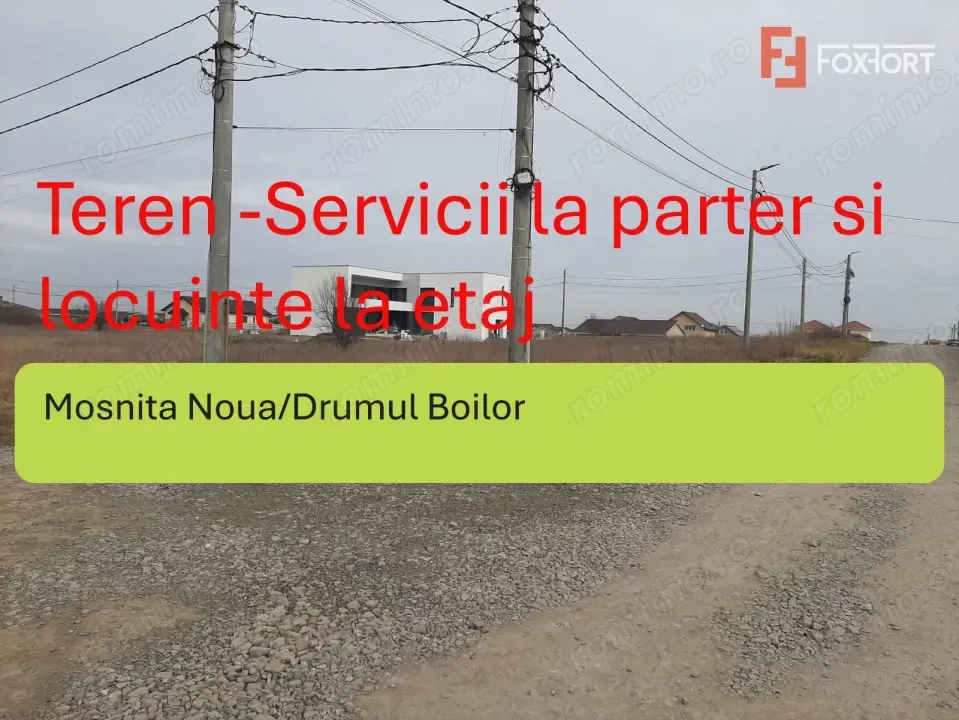 Teren intravilan de 4000 mp, zona Drumul Boilor